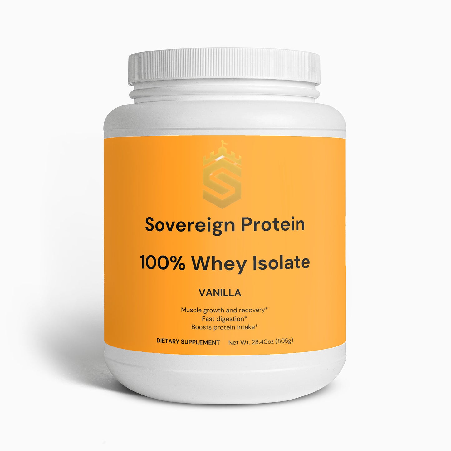 Sovereign Protein: Advanced 100% Whey Protein Isolate (Vanilla)